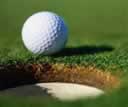 Golf ball & hole